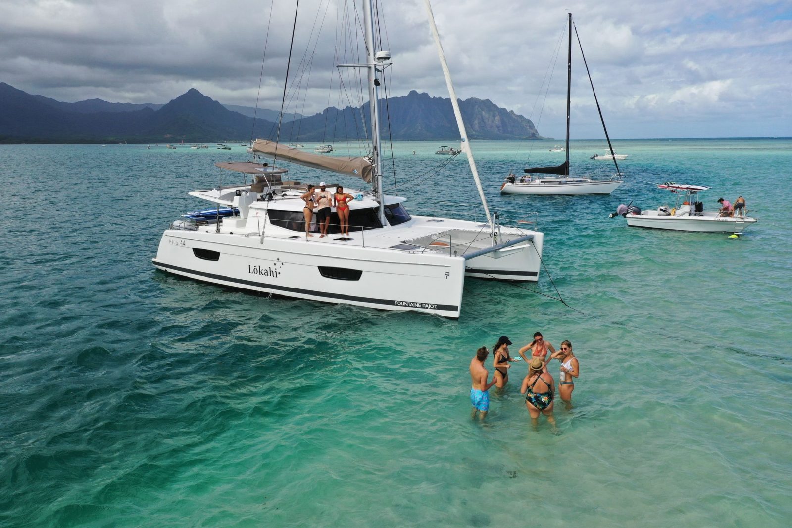 Fountaine Pajot Helia 44 Luxury Catamaran Charters in Hawaii